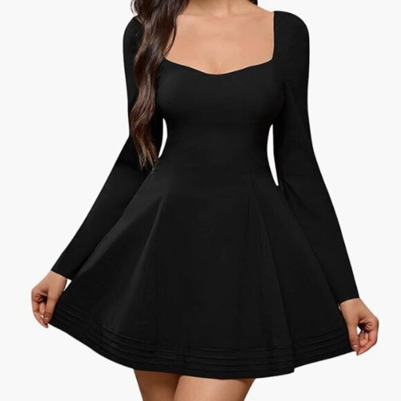 URYIAO Dresses & Skirts - NWT Long Sleeve Women's Black Dress Size L